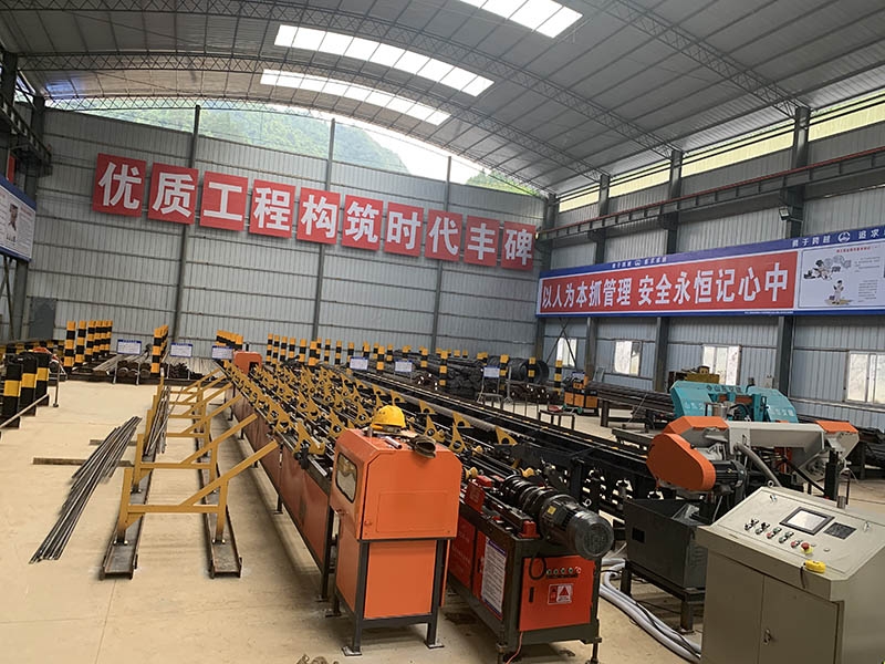 數(shù)控鋸切套絲打磨一體機